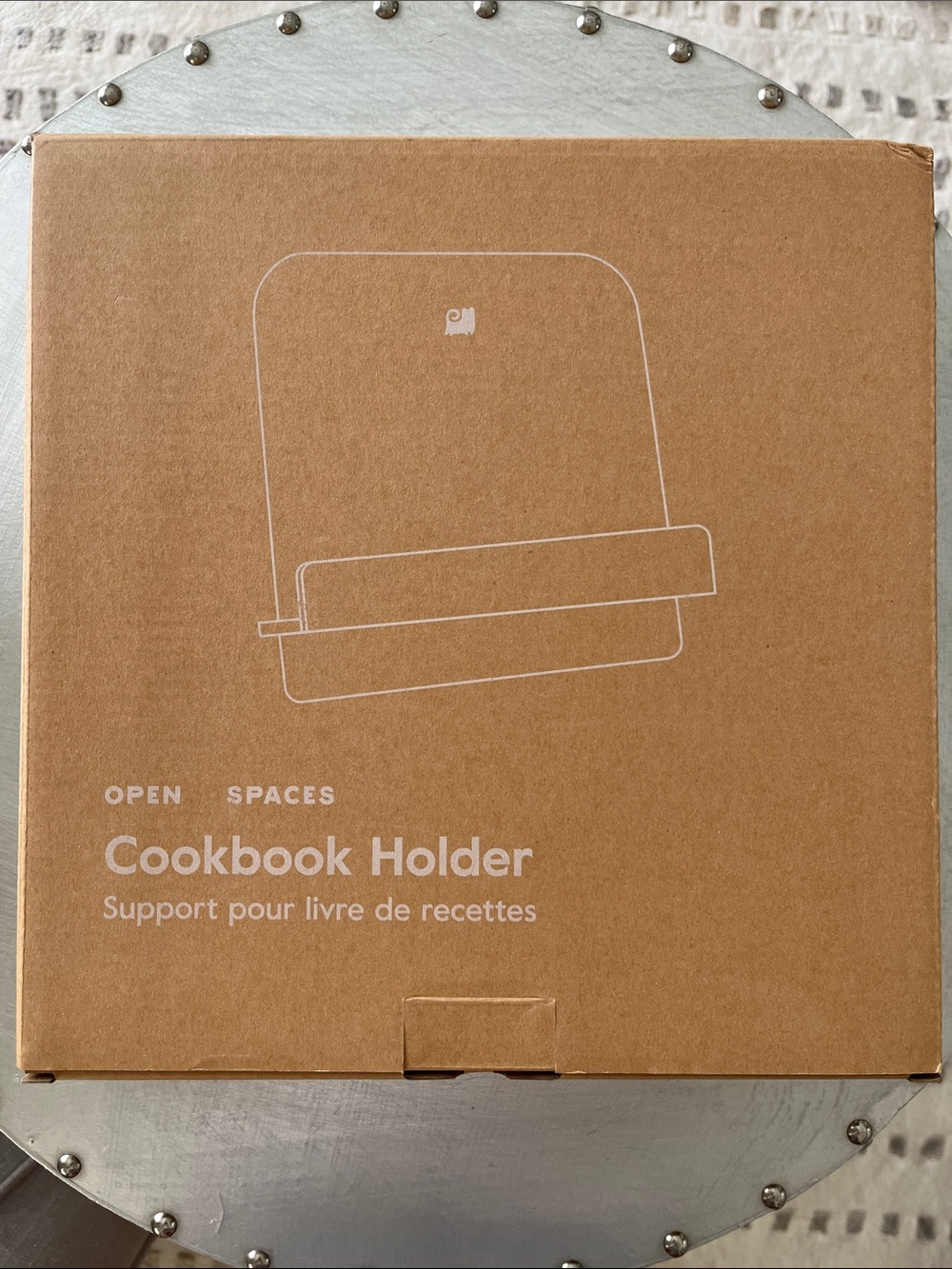 Brown Cookbook & Tablet Holder – Kitchen Stand